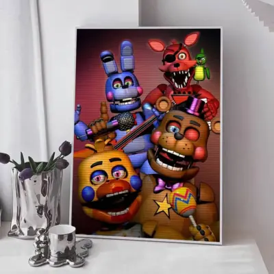 Five Nights At Freddy s Iconic Edition Wall Art