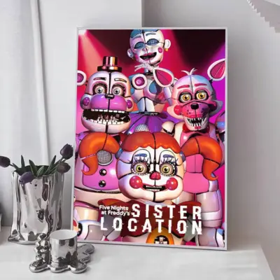 Five Nights At Freddy s Modern Graphic Wall Art