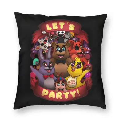Five Nights At Freddy's Spooky Throw Pillow