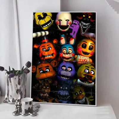 Five Nights At Freddy s Vintage Timeless Wall Art