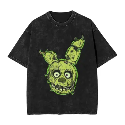 Five Nights At Freddy's Timeless Print Mineral Wash T-Shirt