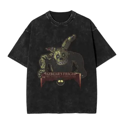 Five Nights At Freddy's Legacy Artwork Mineral Wash T-Shirt