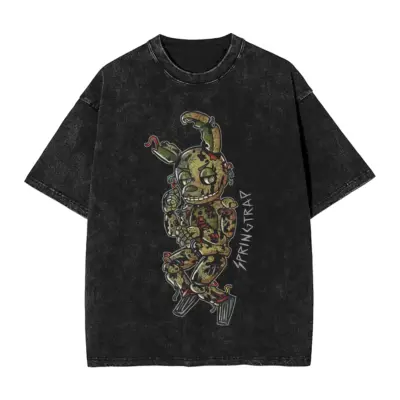 Five Nights At Freddy's Graphic Edition Mineral Wash T-Shirt