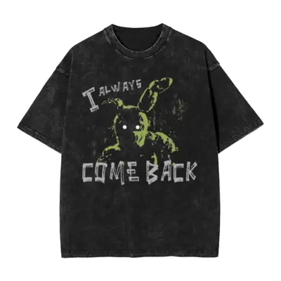 Five Nights At Freddy's Vintage Signature Mineral Wash T-Shirt