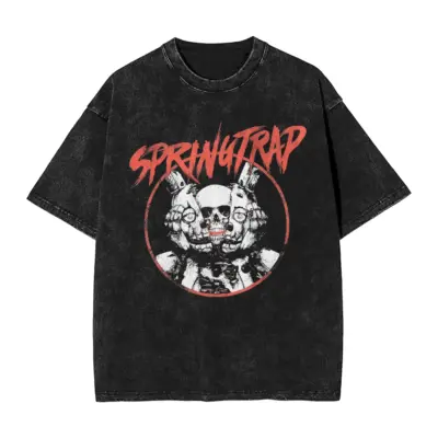 Five Nights At Freddy's Signature Style Mineral Wash T-Shirt