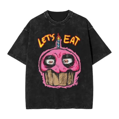 Five Nights At Freddy's Modern Artwork Mineral Wash T-Shirt