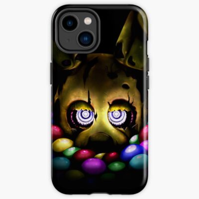 Springtrap Into The Pit V3 Iphone Case