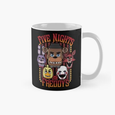 Five Nights At Freddy S Pizzeria Multi Character Mug
