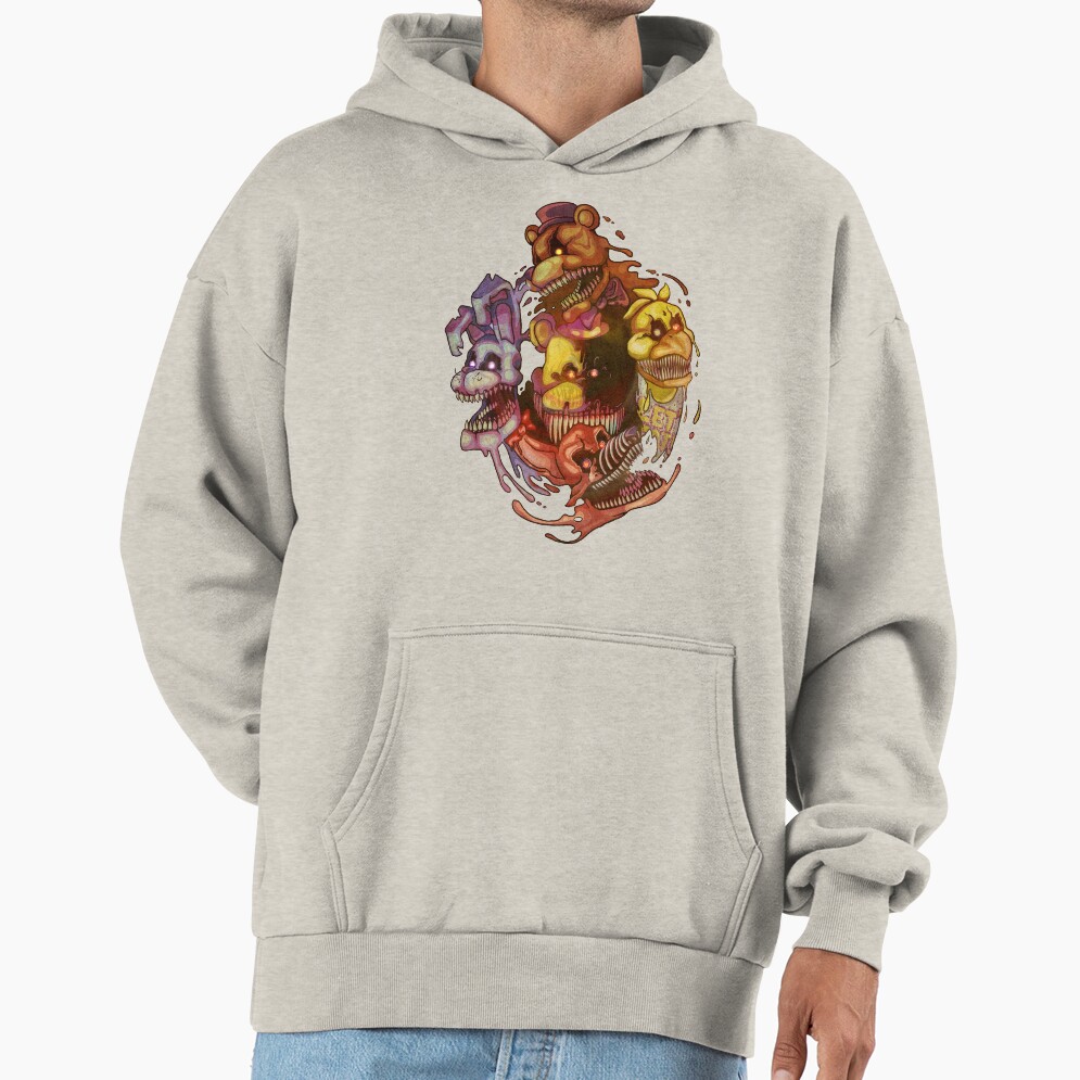 ssrcooversized_hoodiemens_01oatmeal_heatherfrontsquare_productx1000-4 ssrcooversized hoodiemens 01oatmeal heatherfrontsquare productx1000 4 - Five Nights At Freddy's AU Store