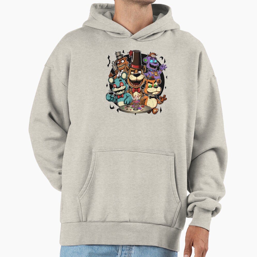 ssrcooversized_hoodiemens_01oatmeal_heatherfrontsquare_productx1000-5 ssrcooversized hoodiemens 01oatmeal heatherfrontsquare productx1000 5 - Five Nights At Freddy's AU Store