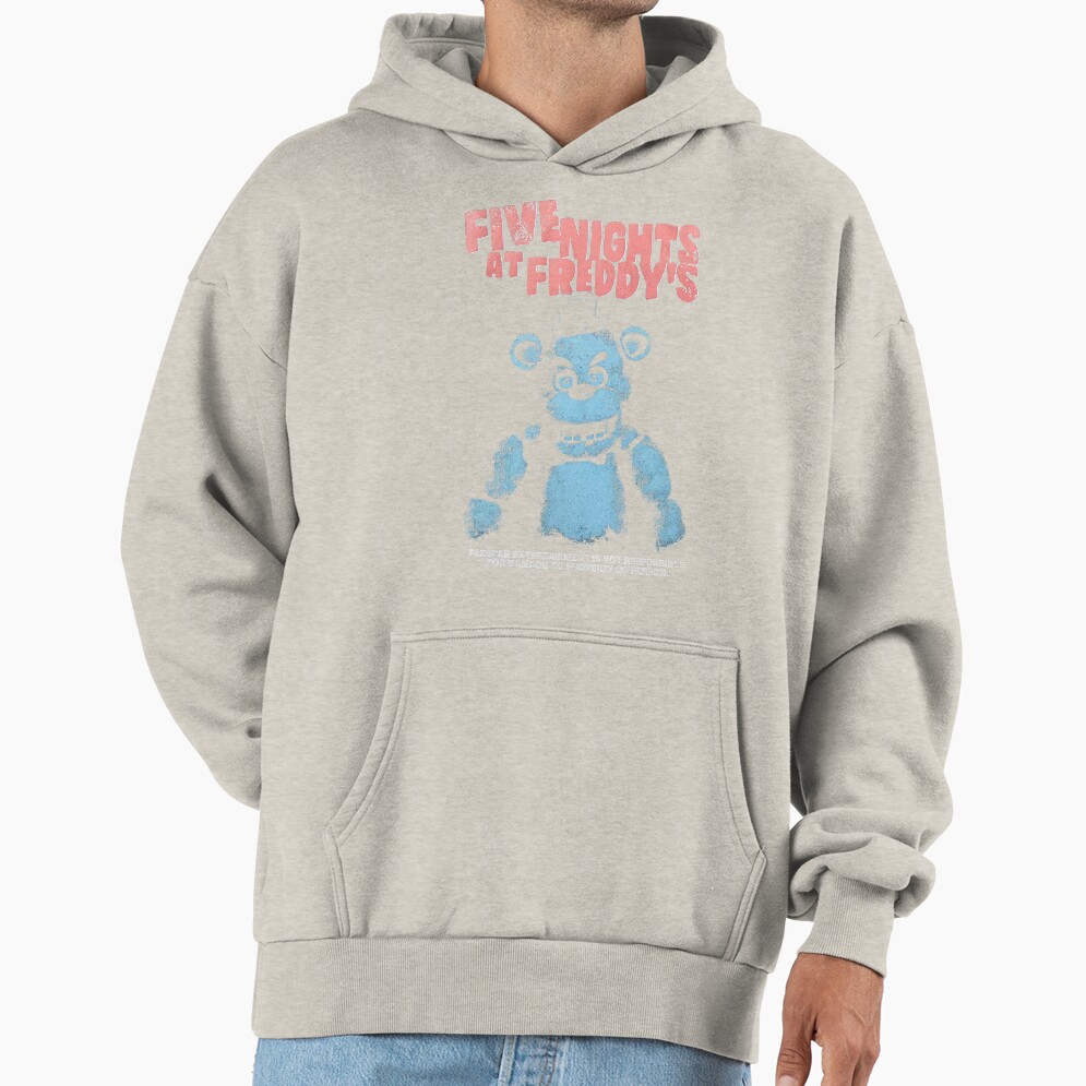 ssrcooversized_hoodiemens_01oatmeal_heatherfrontsquare_productx1000-6 ssrcooversized hoodiemens 01oatmeal heatherfrontsquare productx1000 6 - Five Nights At Freddy's AU Store