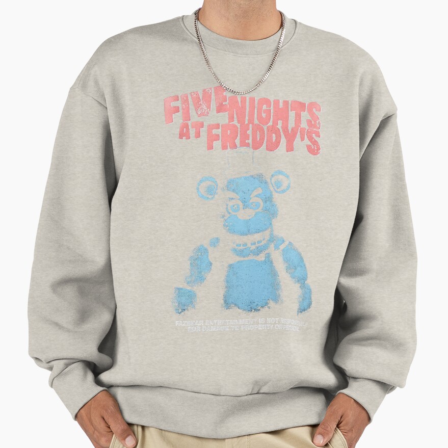 ssrcooversized_sweatshirtmens_01oatmeal_heatherfrontsquare_productx1000-12 ssrcooversized sweatshirtmens 01oatmeal heatherfrontsquare productx1000 12 - Five Nights At Freddy's AU Store