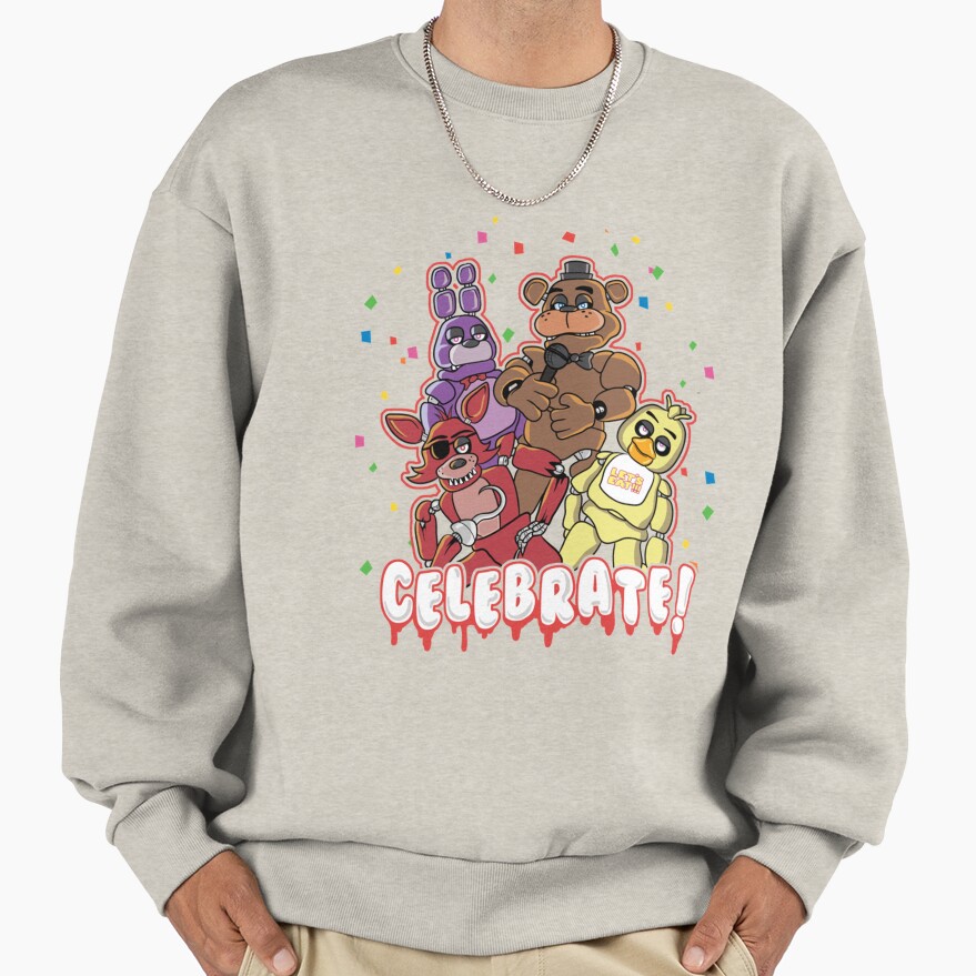 ssrcooversized_sweatshirtmens_01oatmeal_heatherfrontsquare_productx1000-5 ssrcooversized sweatshirtmens 01oatmeal heatherfrontsquare productx1000 5 - Five Nights At Freddy's AU Store