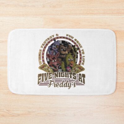 Five Nights At Freddys Halloween Bath Mat
