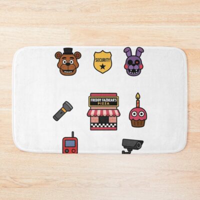Five Nights At Freddy's Pack Bath Mat
