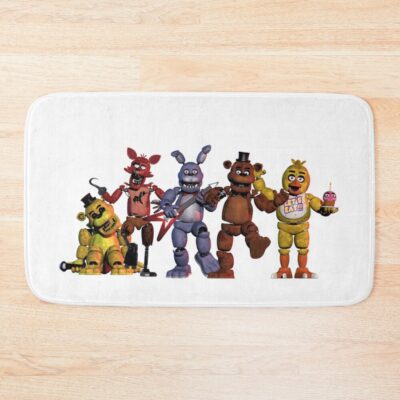 Five Nights At Freddy's Group Bath Mat