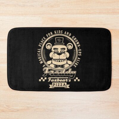 Five Nights At Freddy's Pizza Bath Mat