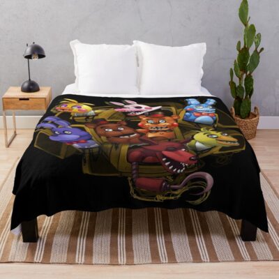 Five Nights At Freddy S 2 Throw Blanket