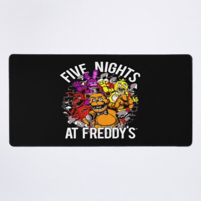 Five Nights At Freddy_s Video Vintage Mouse Pad