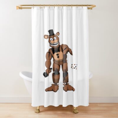 Fnaf Freddy Five Nights At Freddy S Shower Curtain