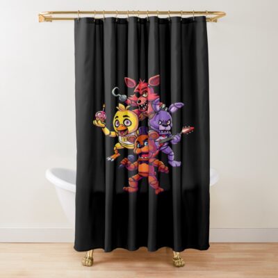 Five Nights At Freddy S Shower Curtain