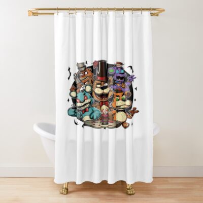 Five Nights At Freddy S Party Shower Curtain