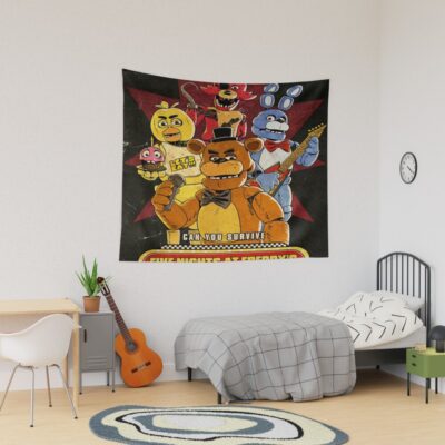 Fnaf Movie Five Nights At Freddy S Movie Tapestry