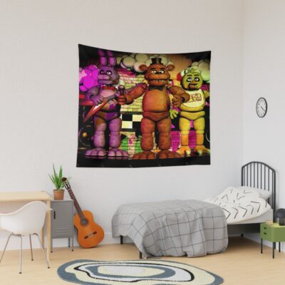 Fnaf Celebrate Tapestry