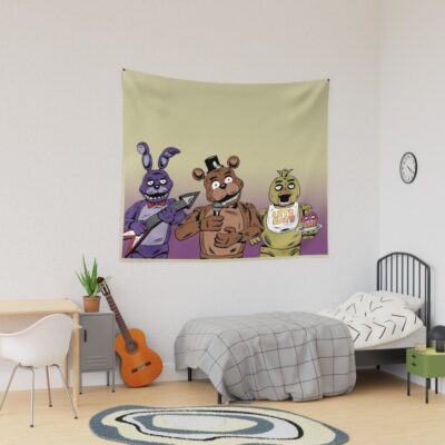 Five Nights At Freddy Main Character Tapestry