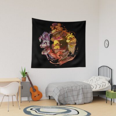 Five Nightmares Of Freddy S Tapestry