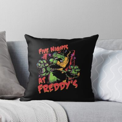 Five Nights At Freddys Throw Pillow