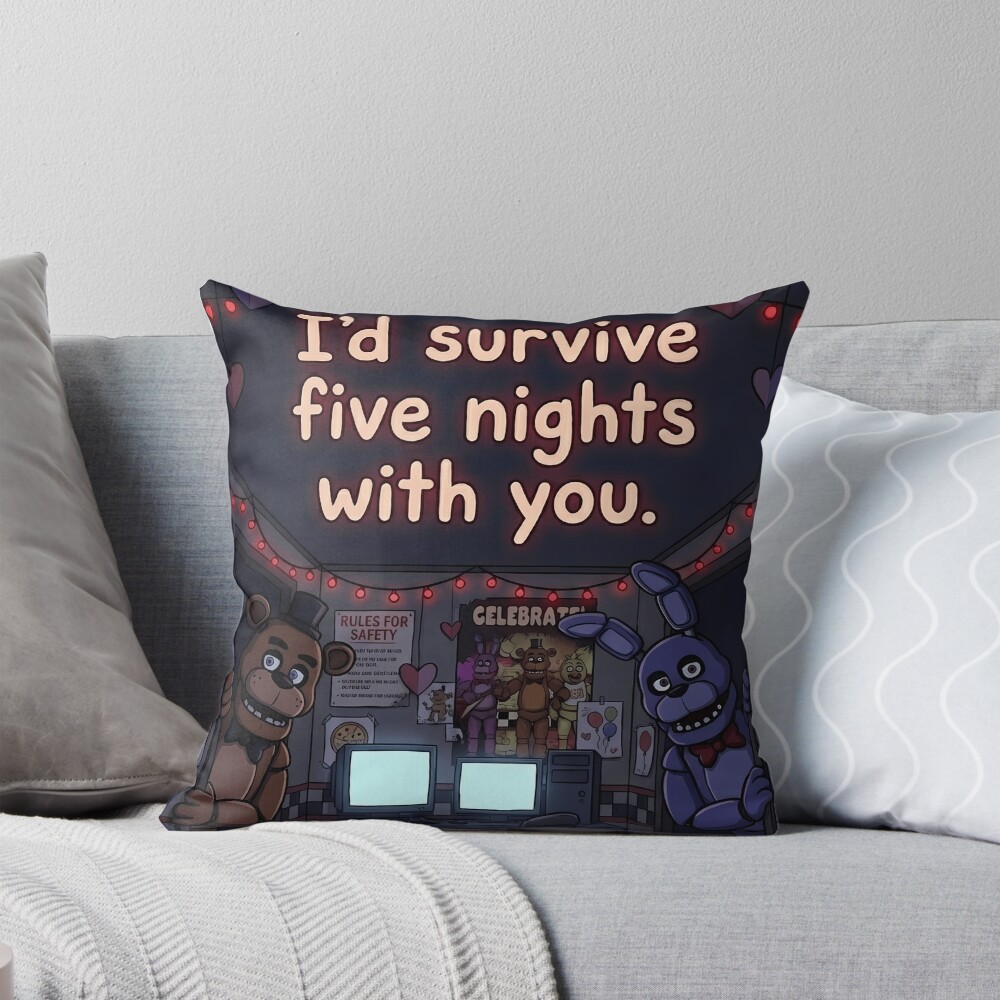 urthrow_pillow_couch_smallsquare1000x1000 - Five Nights At Freddy's AU Store