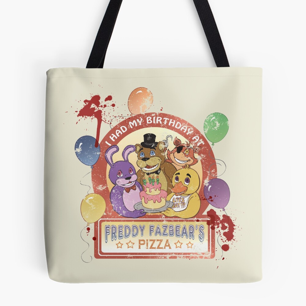 Freddy Fazbear S Birthday Survivor Version Tote Bag