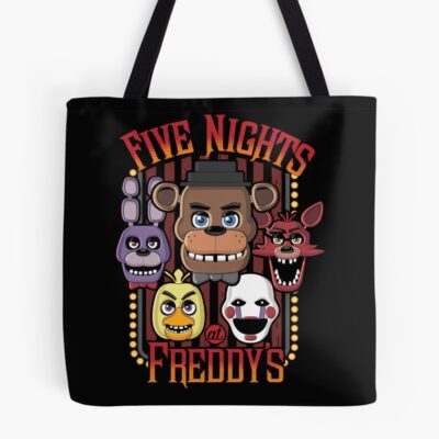 Five Nights At Freddy S Pizzeria Character Tote Bag