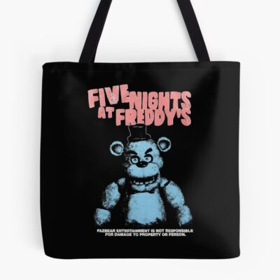 Five Nights At Freddys Retro Tote Bag