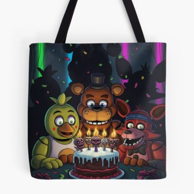 Fnaf Birthday Tote Bag